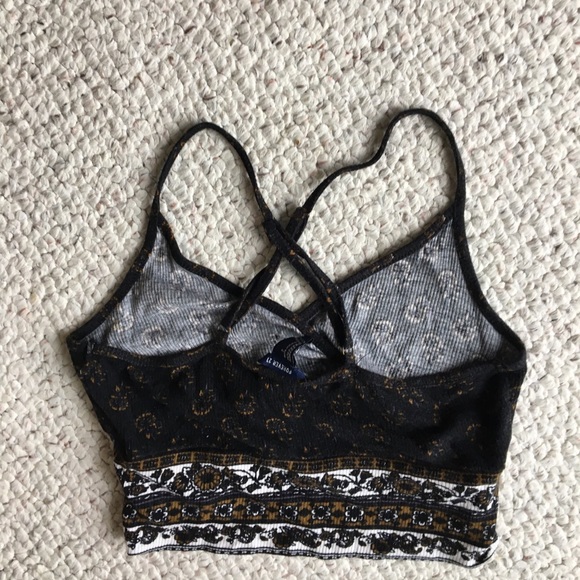 patterned wrap tank top - Picture 5 of 5